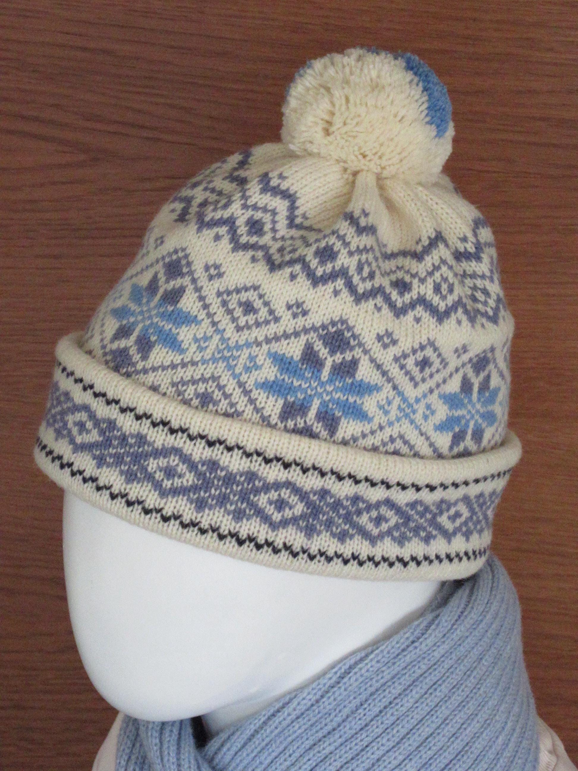 Double-Layered Merino Wool Beanie Ski Cap Winter Hat Unisex Classic 80% Merino Wool Waffle Knit Fisherman Beanie Watch Cap Dual  main image 3