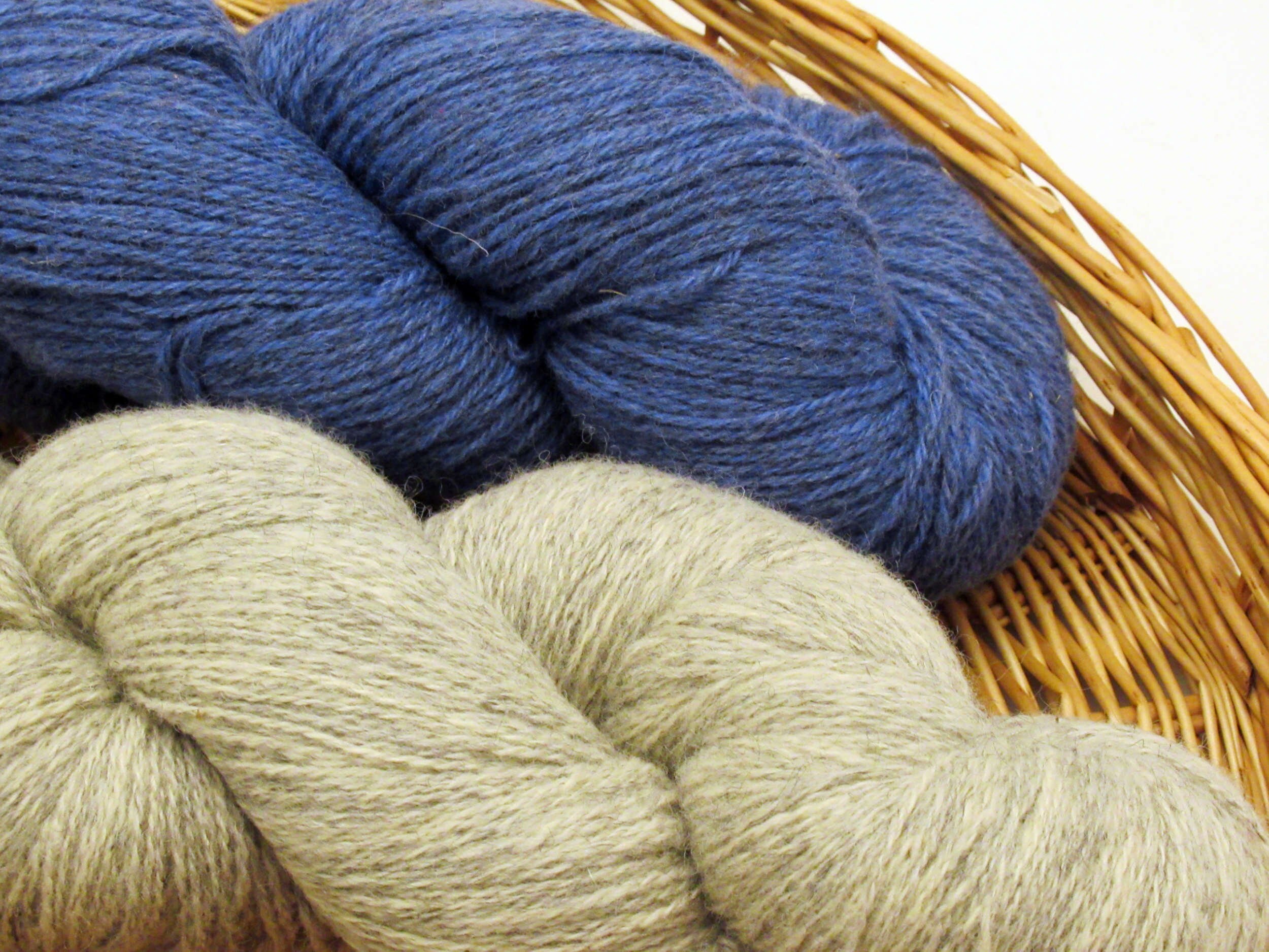 Yarn Set BlueGray 100 Wool for Hand & Machine Knitting Etsy