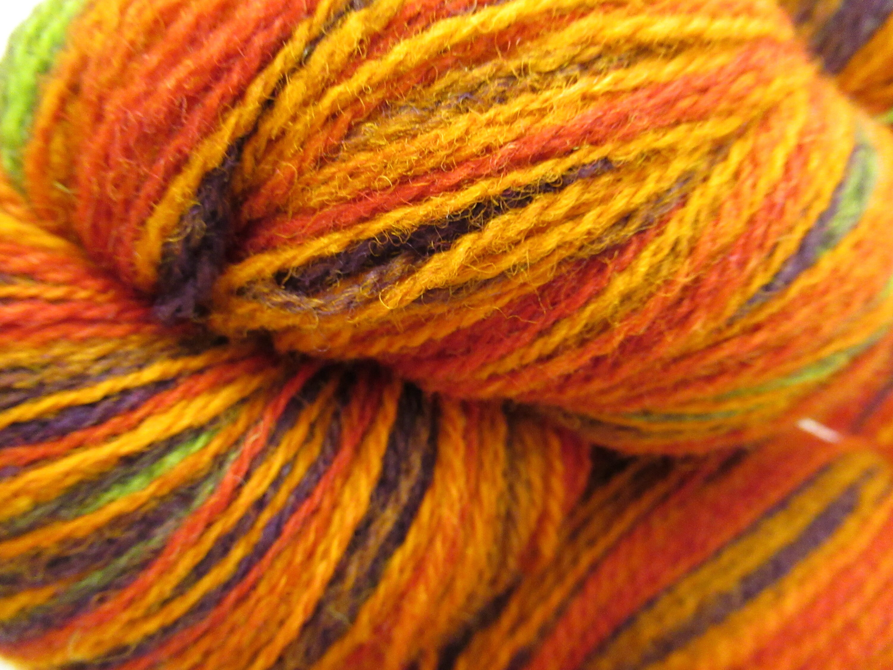 Kauni/ Aade Long Multicolor Knitting Yarn, Effect Yarn Weight 8/2, Self