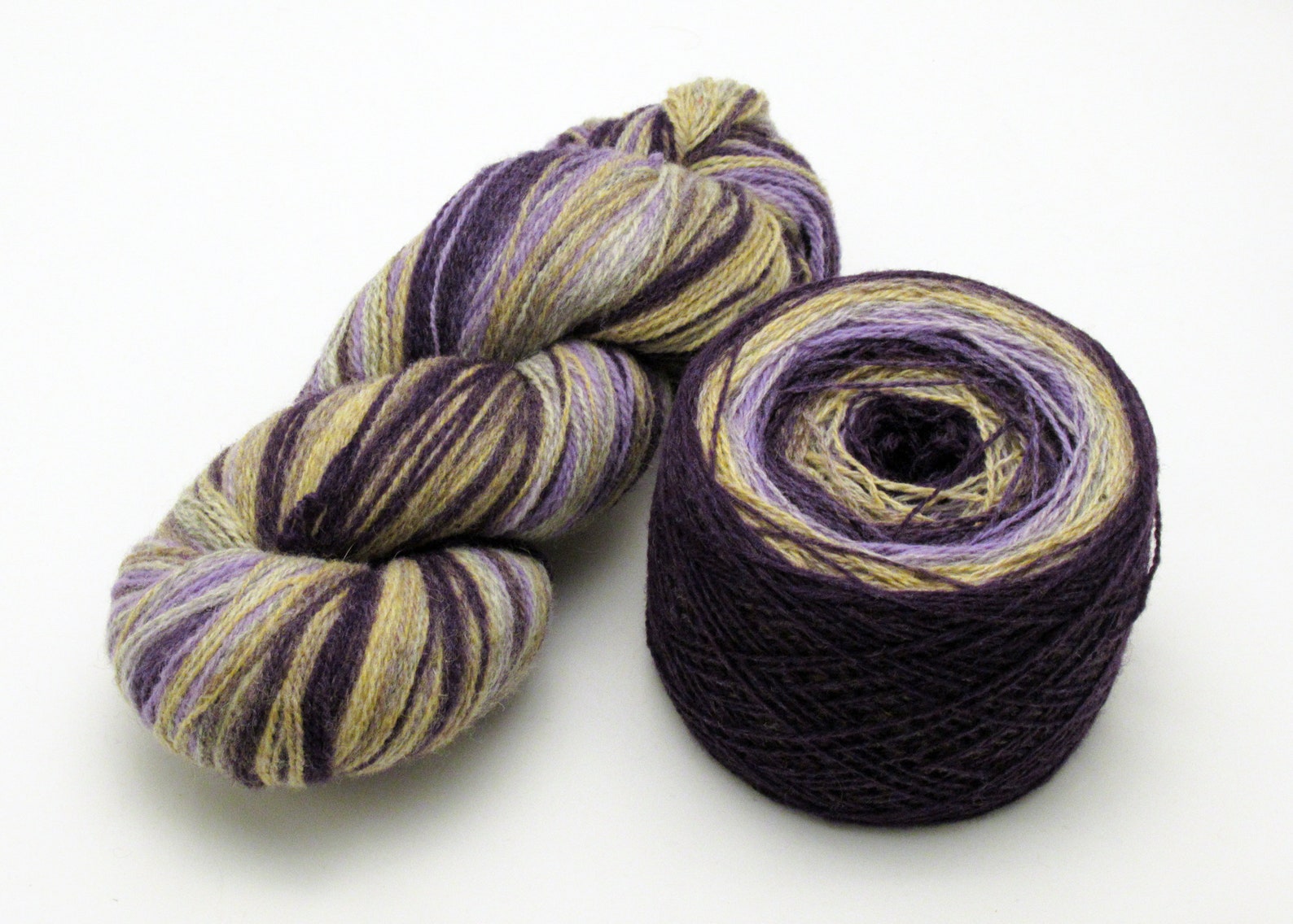 Kauni/ Aade Long Knitting Yarn Effect Yarn weight 8/2 Self Etsy