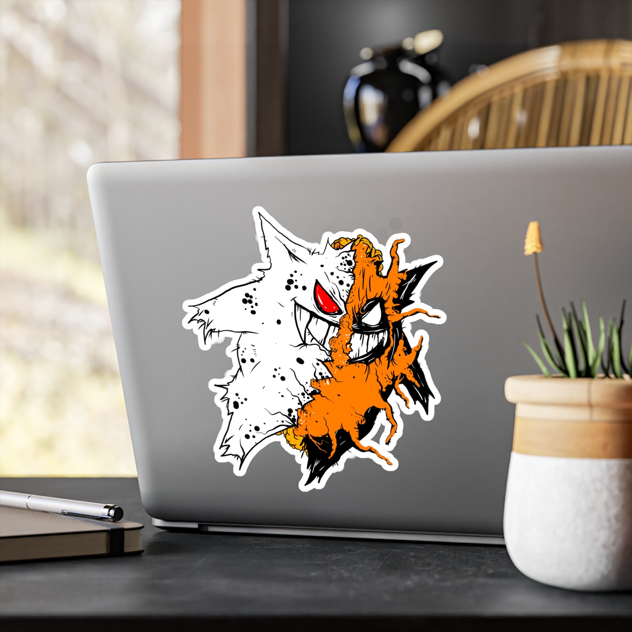 G Gar DEMON Sticker, 300 DPI, Laptop Sticker, Funny Sticker, Retro - Etsy