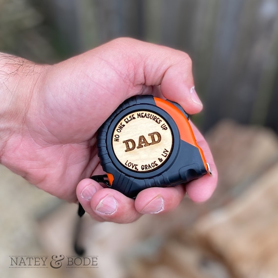 Personalized Laser Engraved Mini Tape Measure Father's Day Gift for Dad and  Grandpas Practical and Personal 