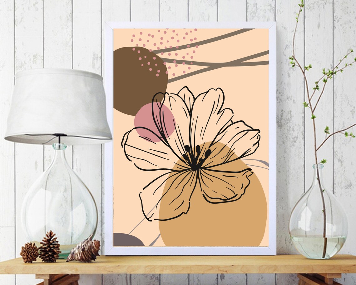 Digital Wall Art Decor Set van 3 Get 1 GRATIS Digitale Etsy