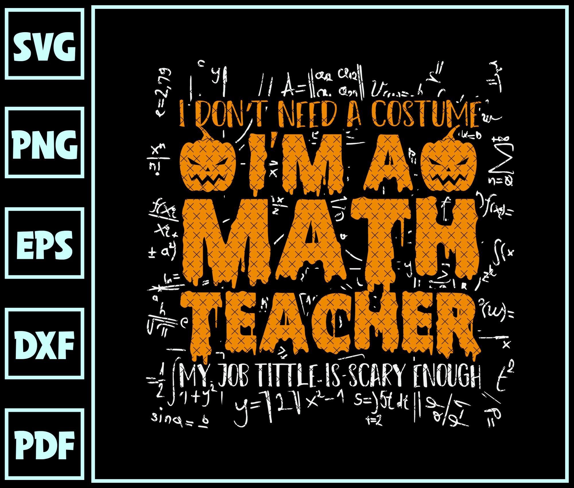 Buy This is My Scary Teacher Costume Svg / Halloween Svg / Online in India  