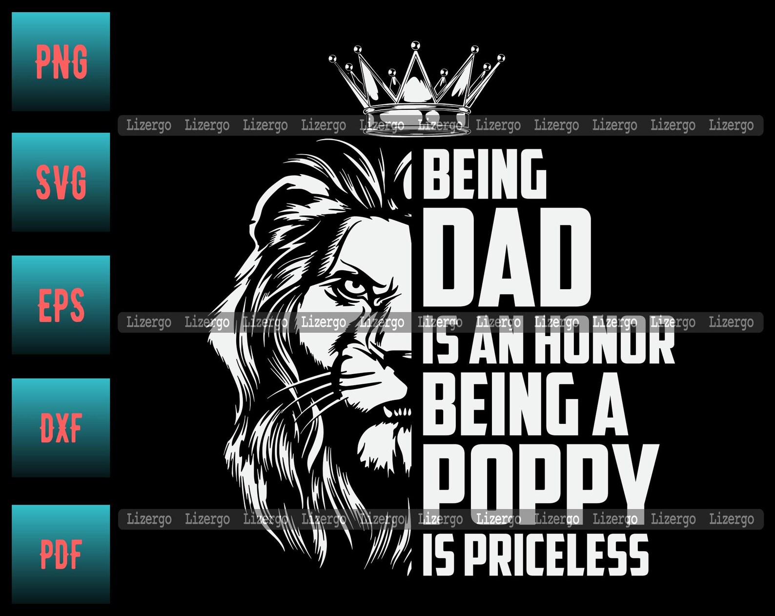 Download Being Dad Is An Honor Being A Poppy Is Priceless Svg Dad ...