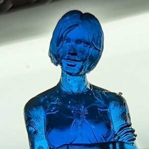 3D Printed Cortana Cosplay Prop - Highly Detailed Resin Replica