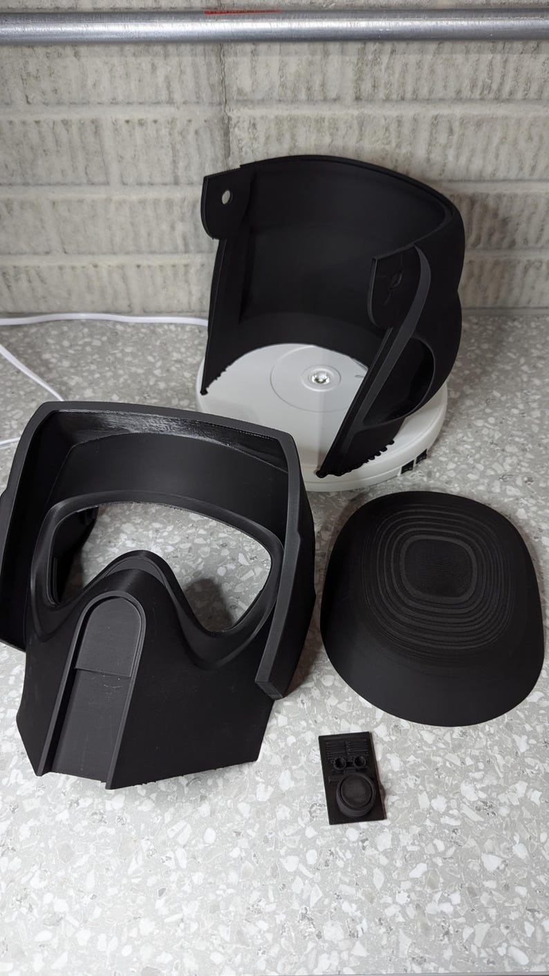 Biker Scout Helmet Kit — photographed physical product