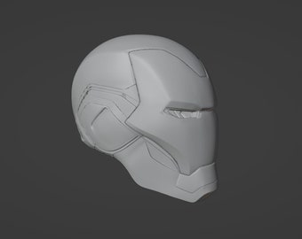 Iron Man MK85 Helmet Raw Print Kit