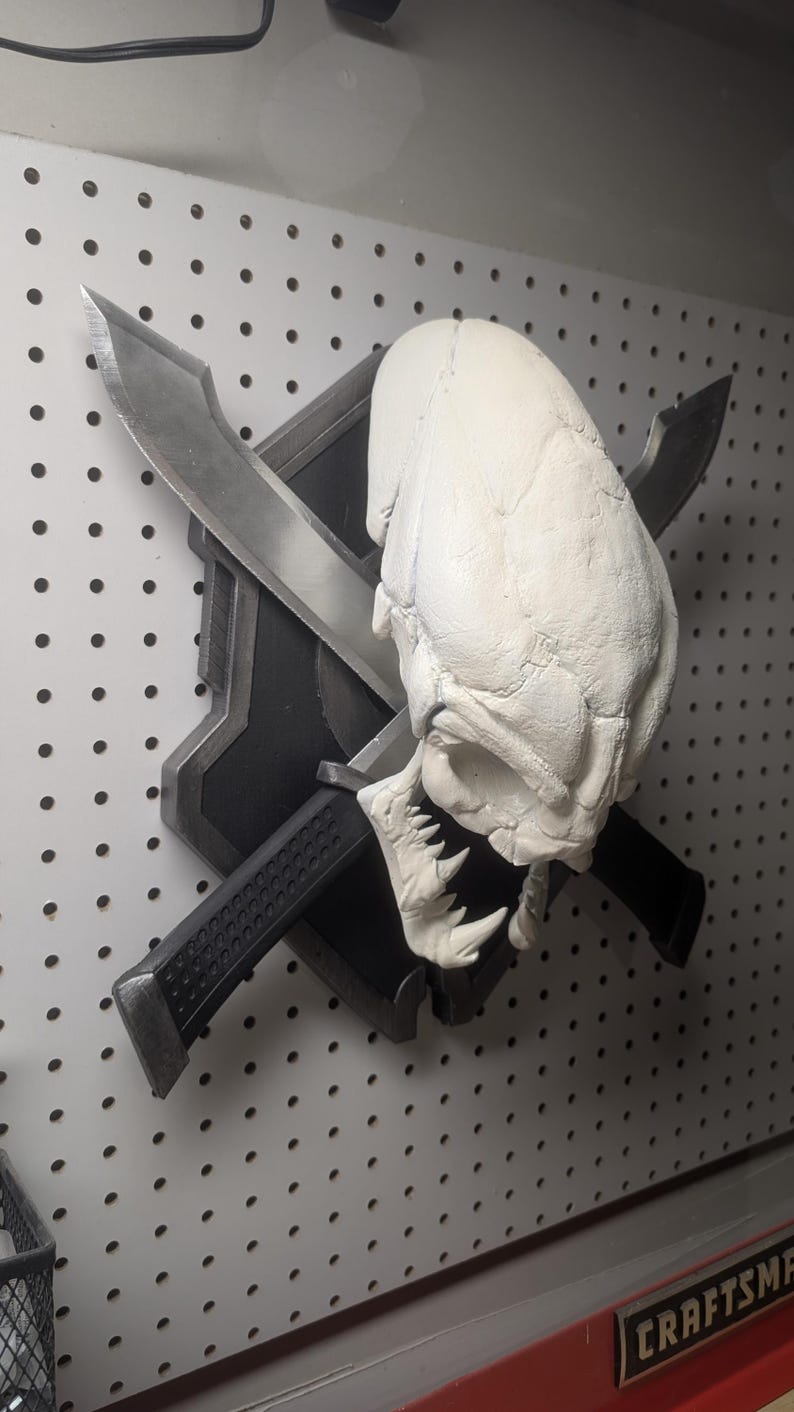 Odie's Prop Shop sci-fi legendary emblem wall display
