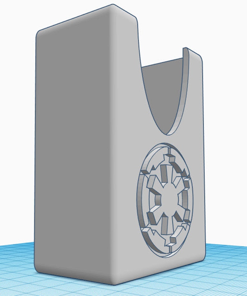 Trading Card Holder STL — digital model preview 1