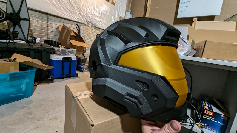 CQB Helmet Display Kit — photographed physical product