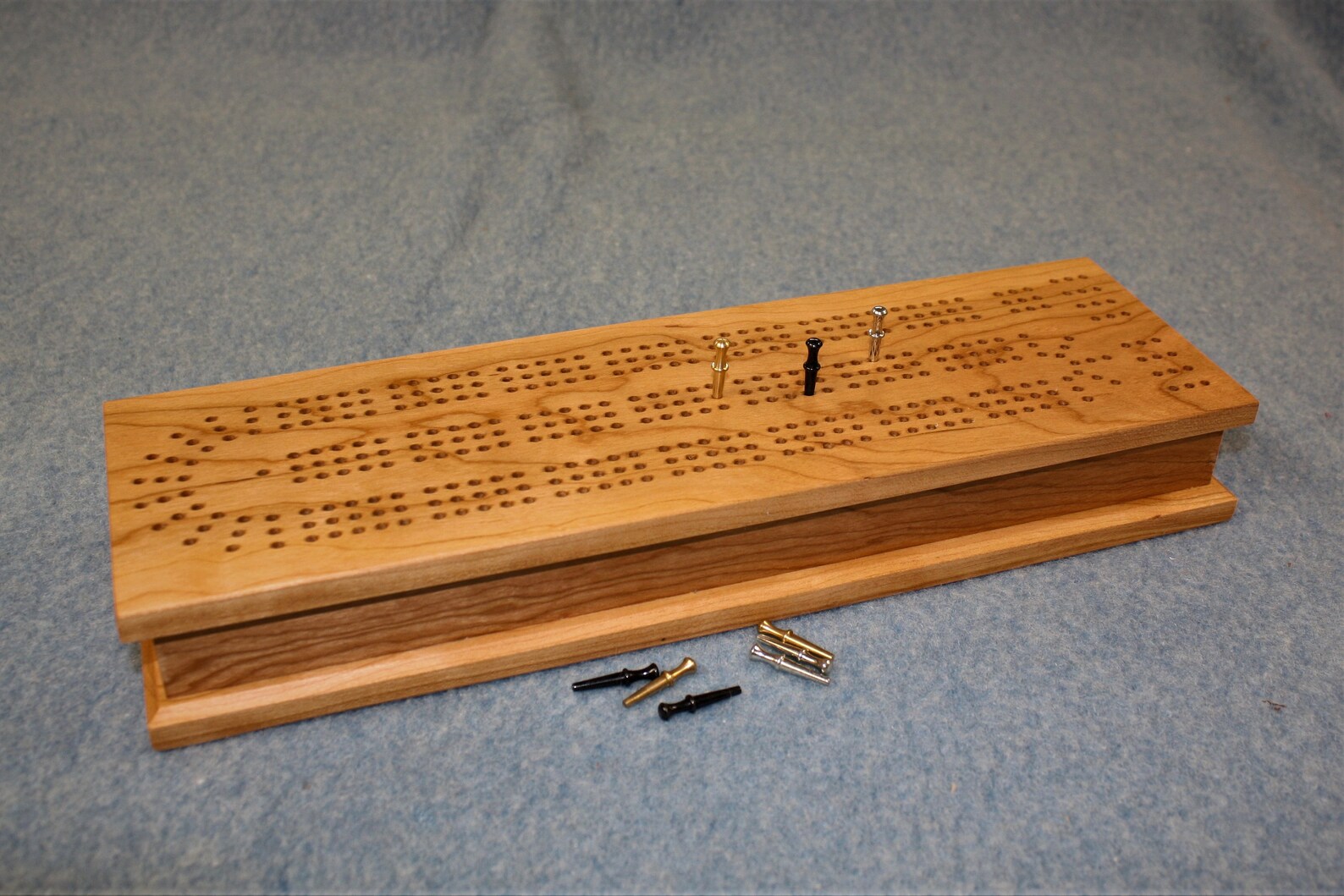 Planche de cribbage ?� trois voies en bois | Etsy