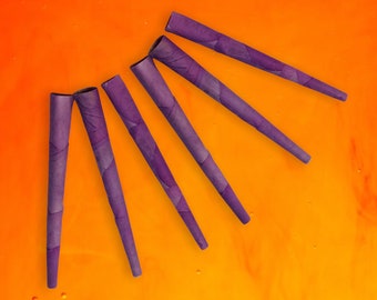 Purple Haze Rose Petal King Cones - 6