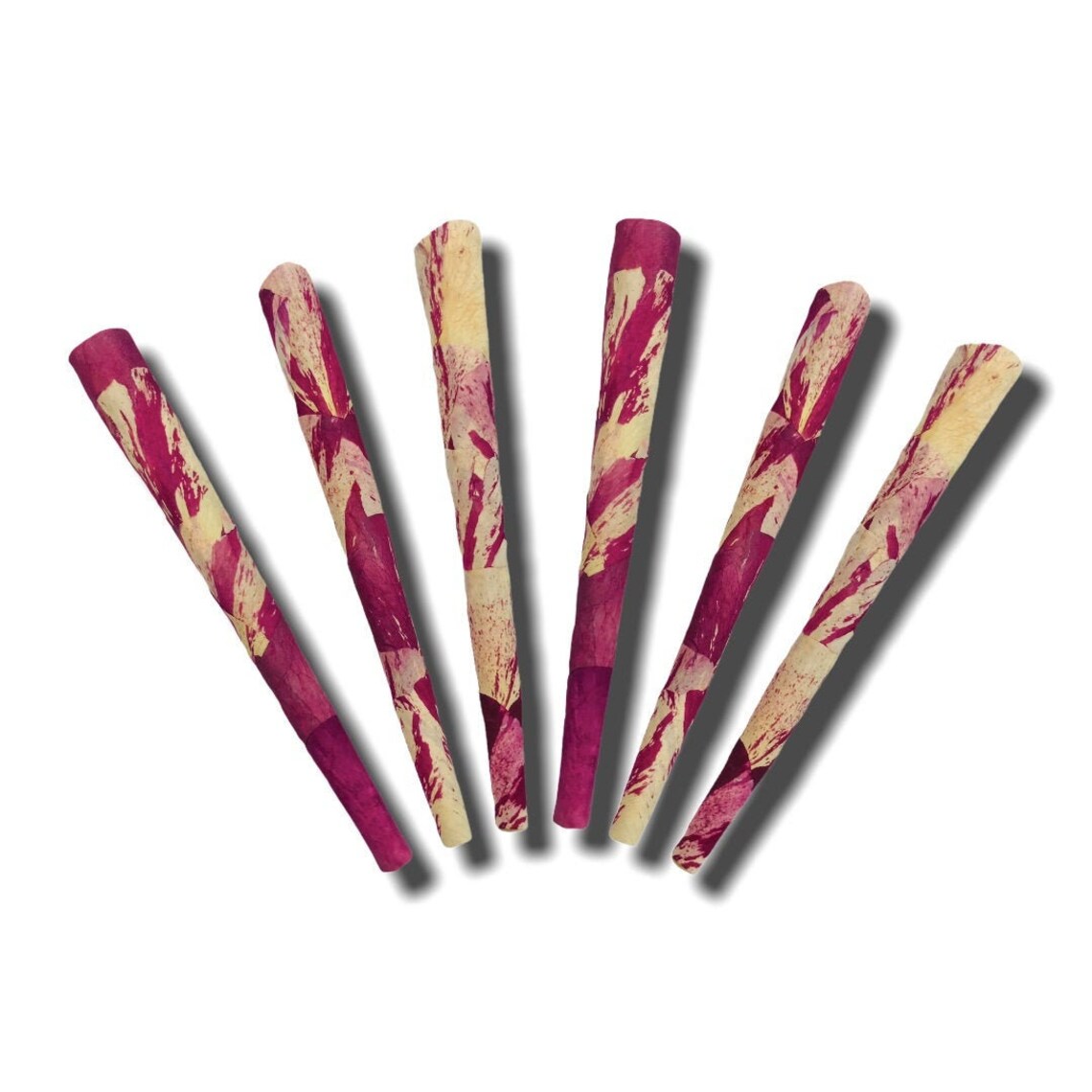 Purple Rain Rose Petal Smoking Cones Pack of 6 1 gram Etsy
