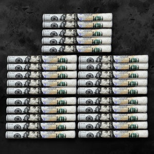 Benny Filter Tip 100USD Wraps - 25