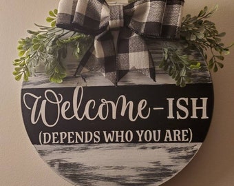 Wooden Door Hanger