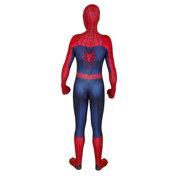 Spider Costume in The Amazing Spider 2 with 3D Emblems