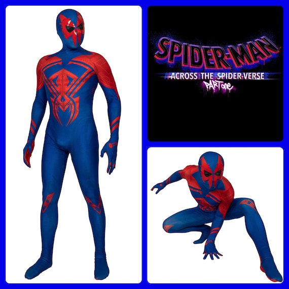 Across The Spider-Verse Miles Morales Cosplay Costume Outfits Party Suit