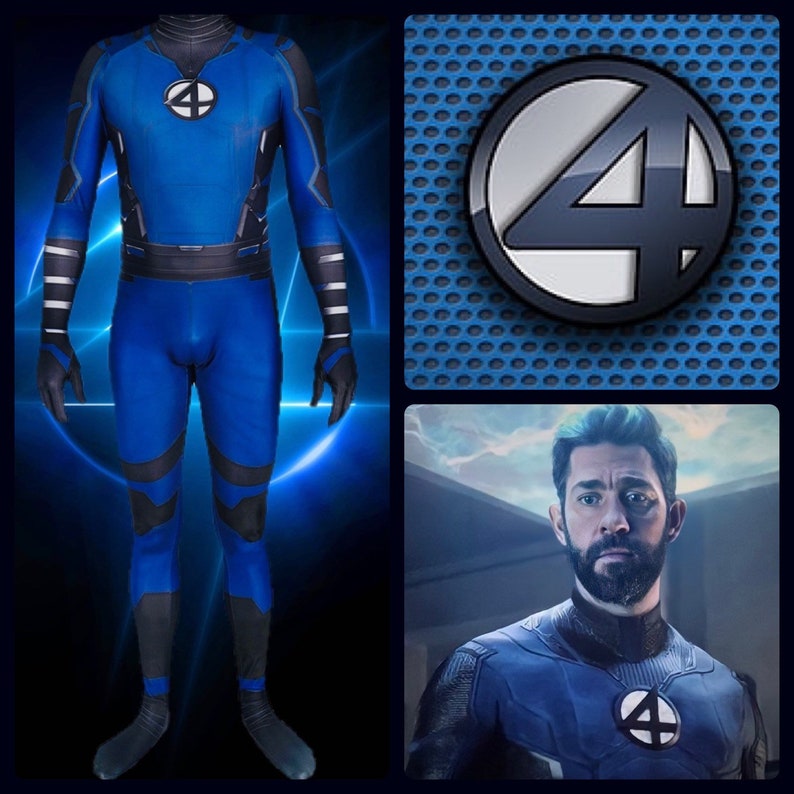 Reed Richards Cosplay Suit Strange Costume Fantastic Four Etsy