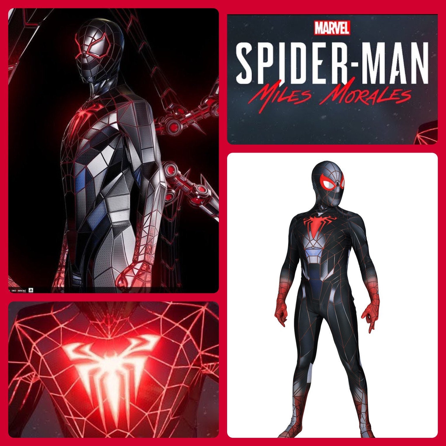 Costume De Super-héros Spiderman Pour Enfants, Ensemble Body De