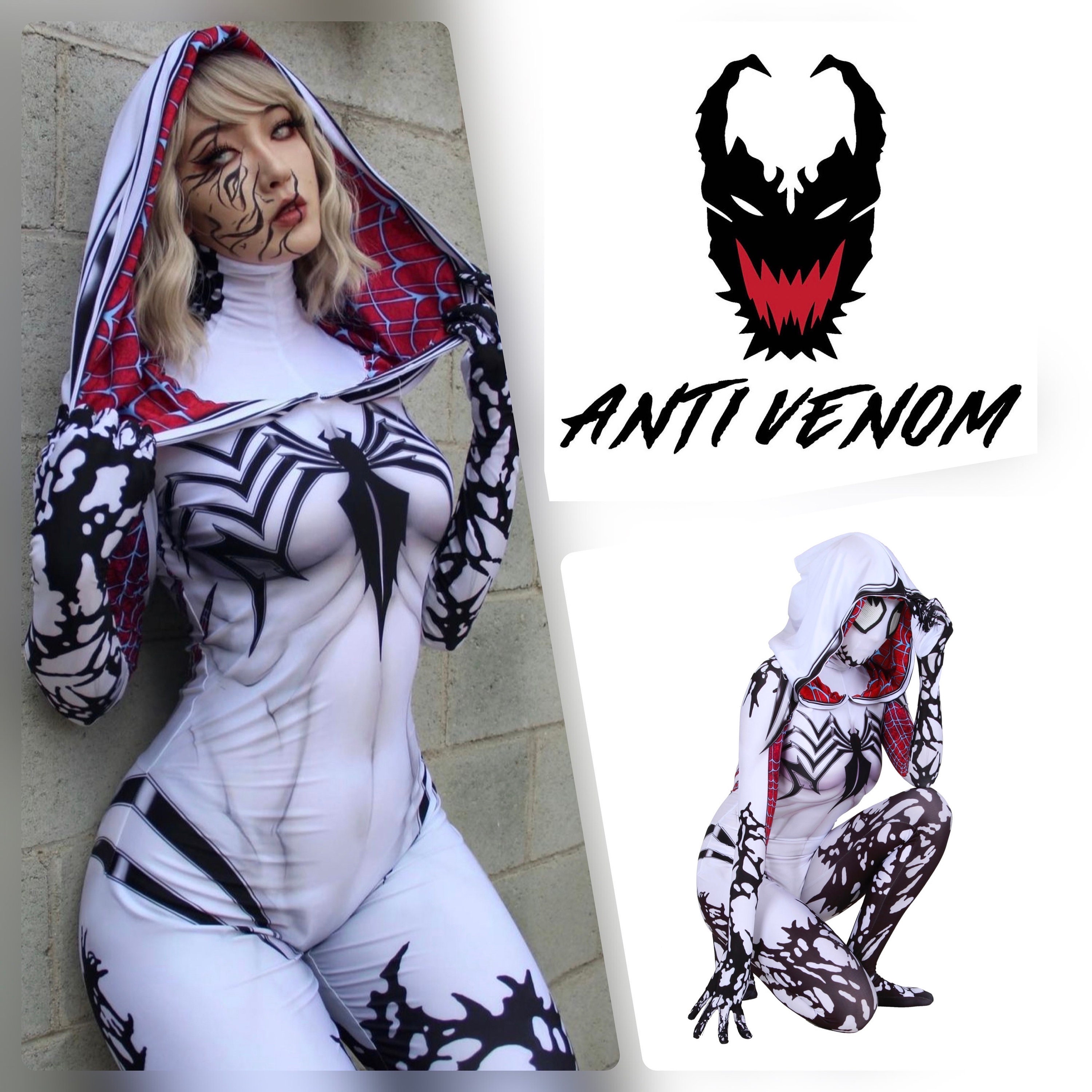 Costumi Horror Venom Costume per bambini Costume di Halloween per bambini  disfraz Scary Venom Muscle Suit Child Venom Suit