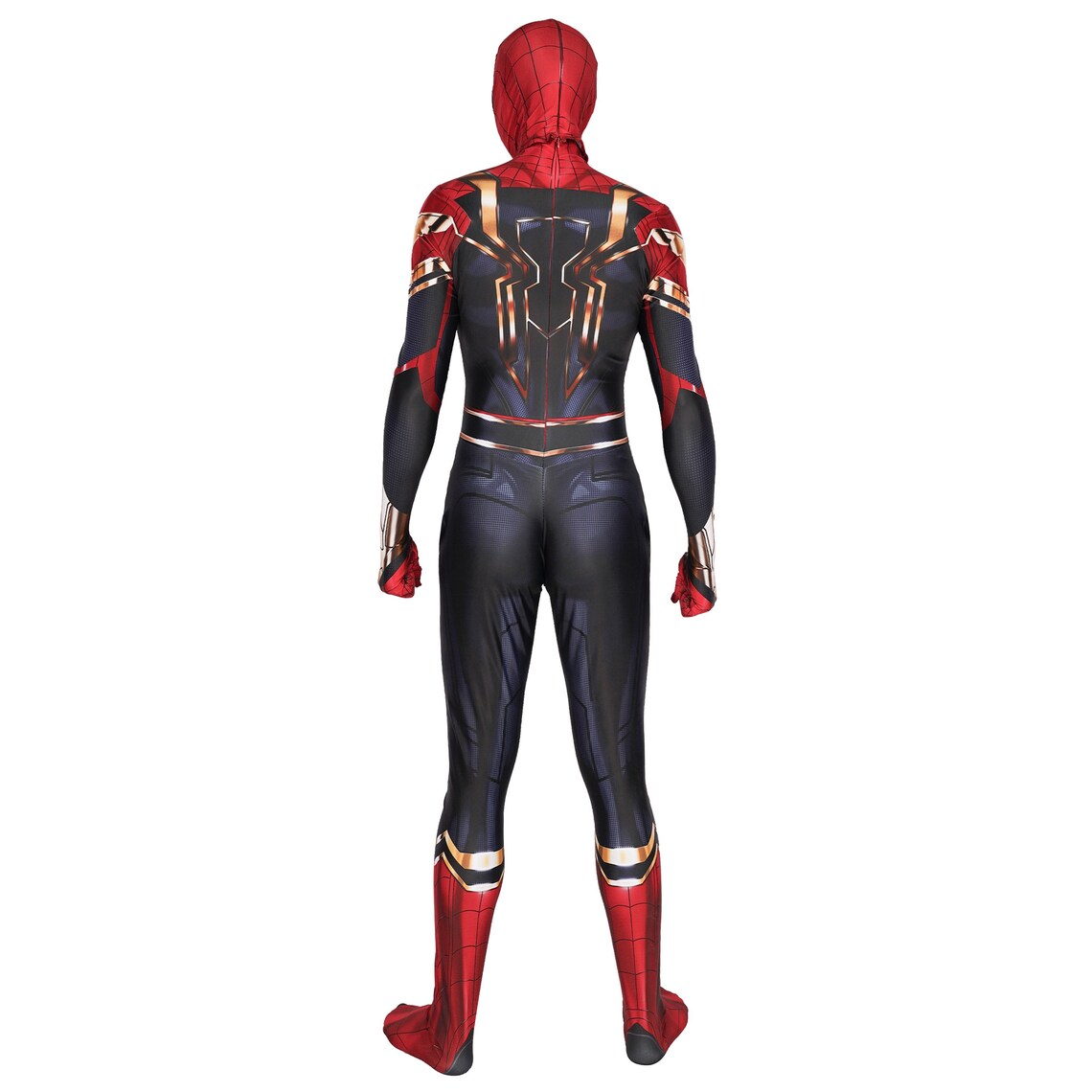 Disfraces De Spider Man No Way Home Kids No Way Home Spider-Man Disfraz de cosplay rojo y dorado | Etsy