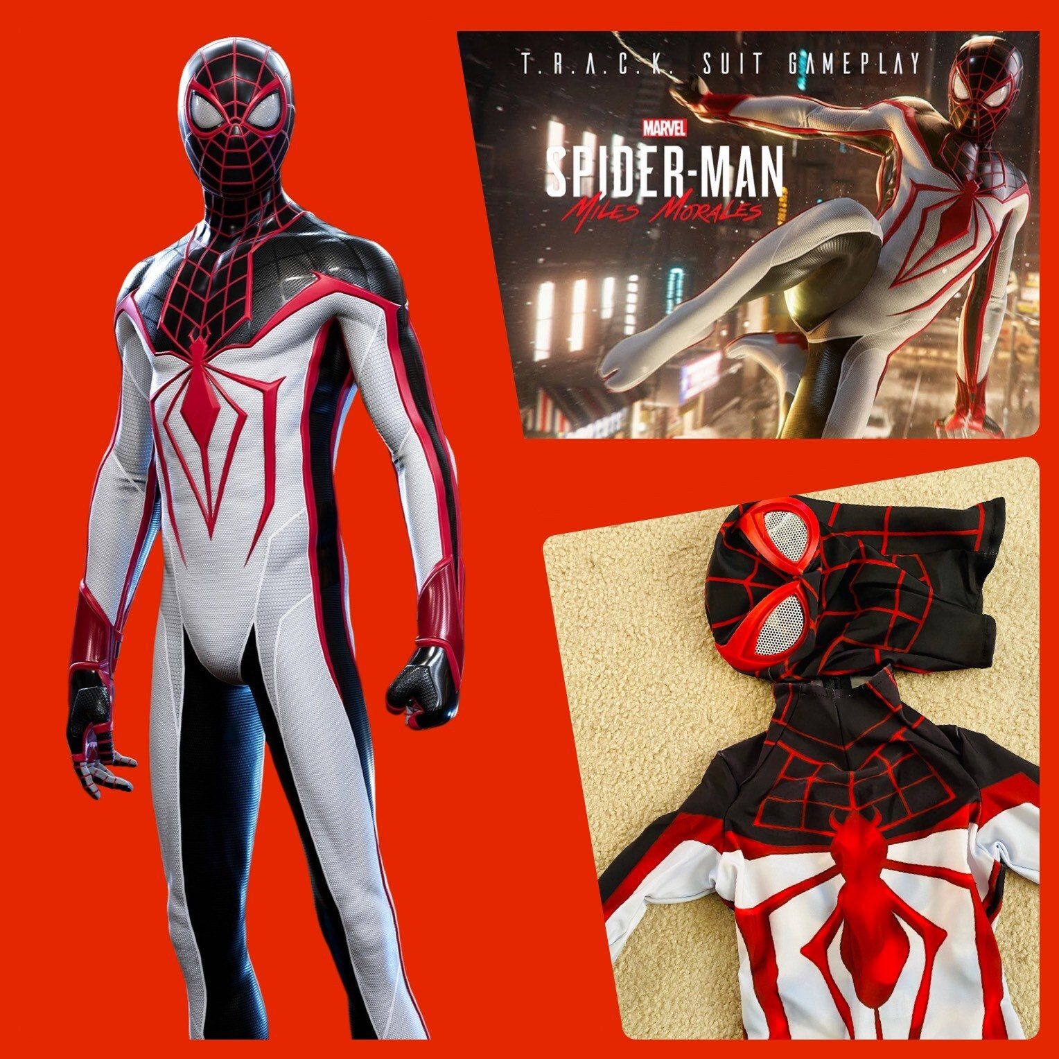 Costume Spiderman PS4 Enfant