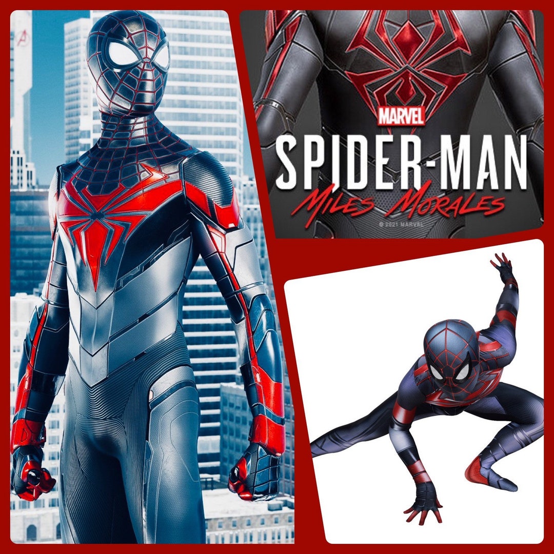 3-9 Years Kids Spider-man: Across The Spider-verse Cosplay Costume