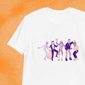Monster Mash Halloween T-shirt | Soft Short-Sleeve Unisex T-Shirt