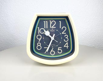 CITIZEN Mantle Clock Rhythm Quartz , Maple Wood, Good Working