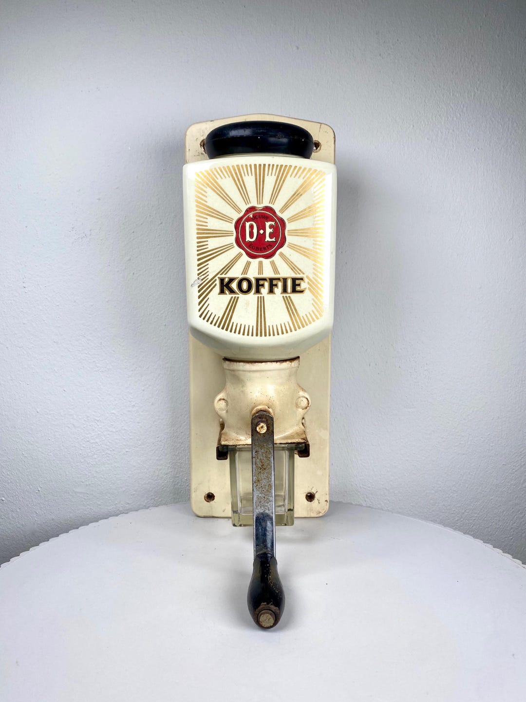 Vintage Coffee Bean Grinder - Wall Mounted 1950s-60s Retro Coffee Mill ...