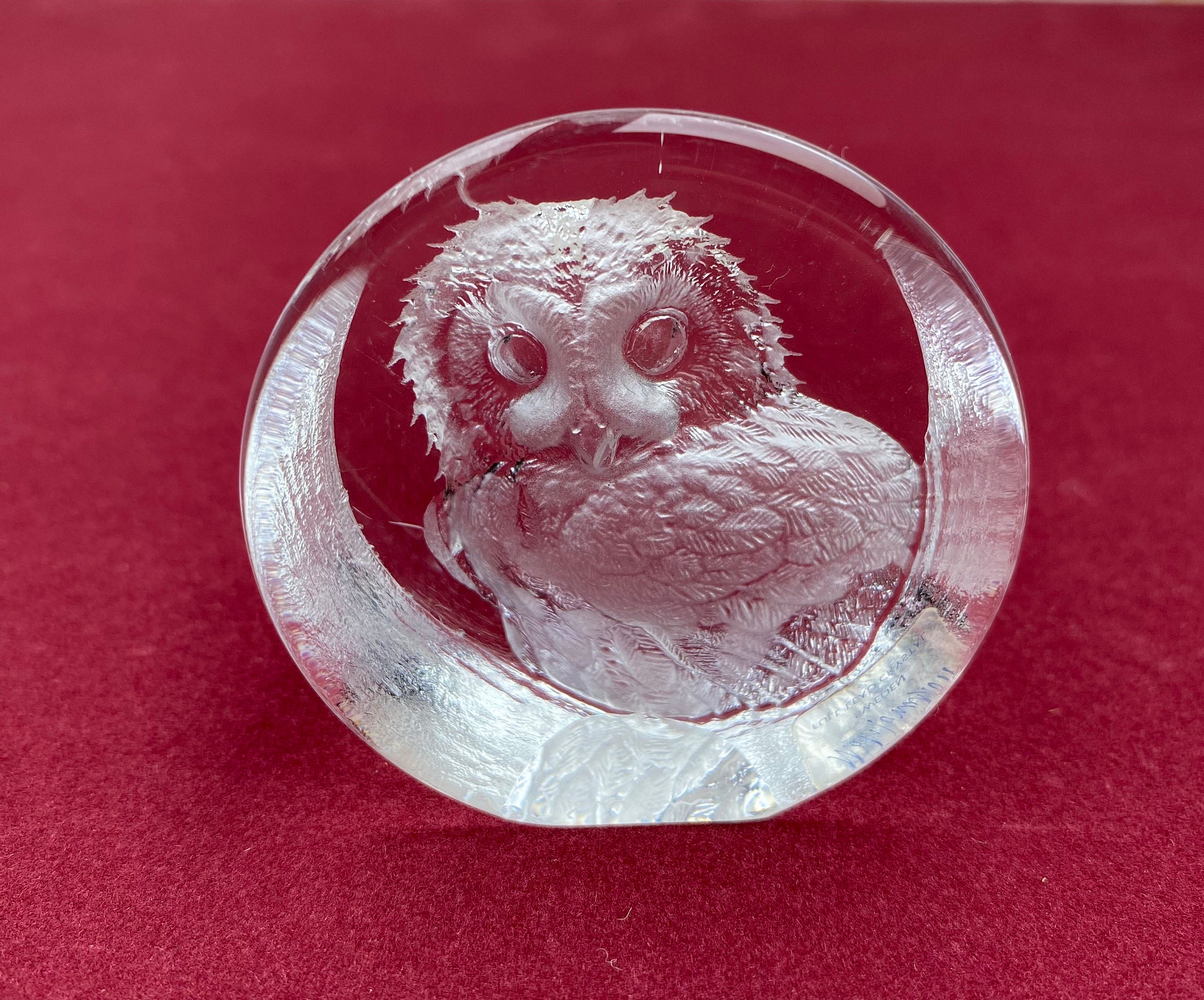 Mats Jonasson Owl - Etsy