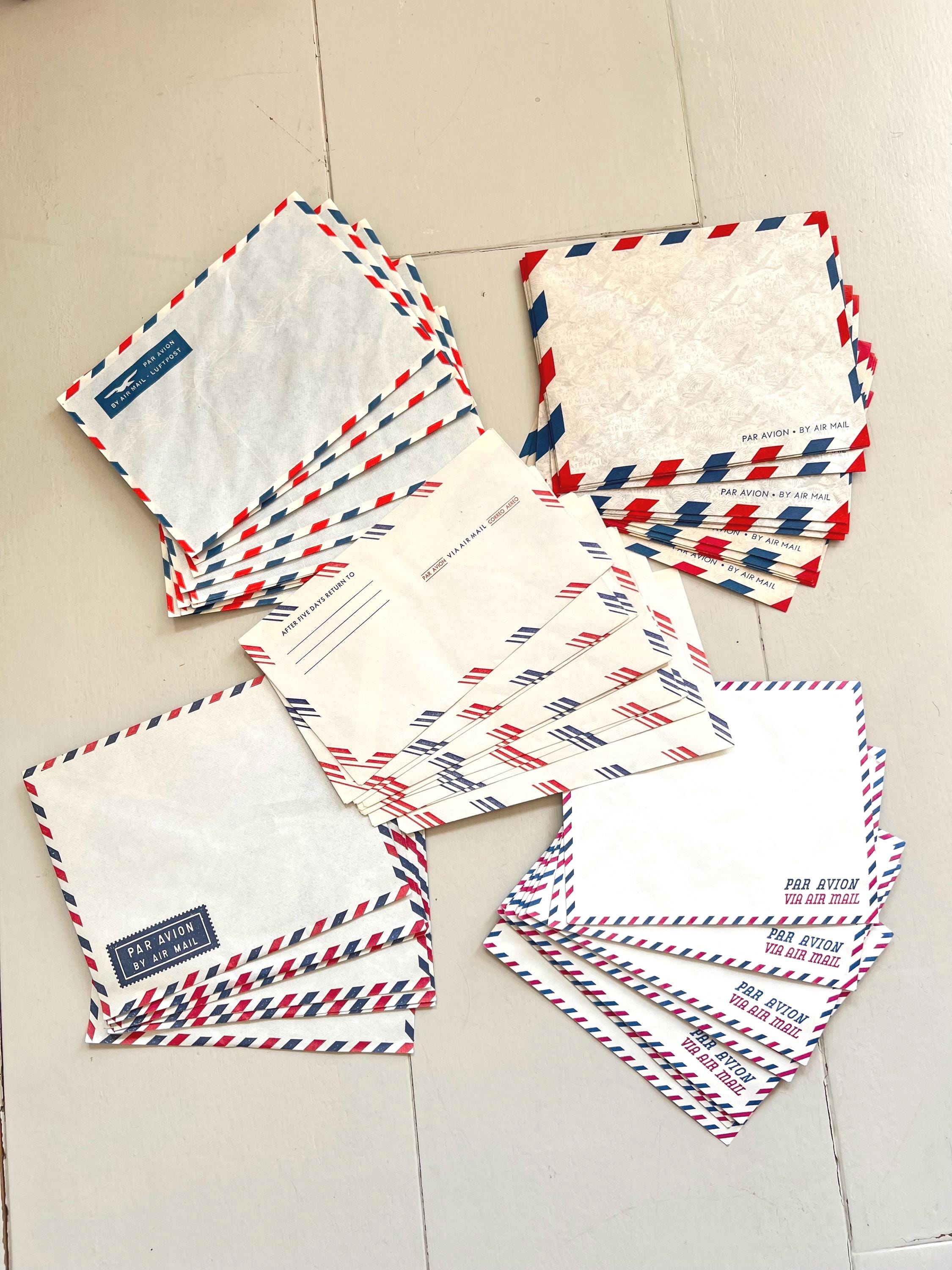 Airmail letter paper - Etsy 日本