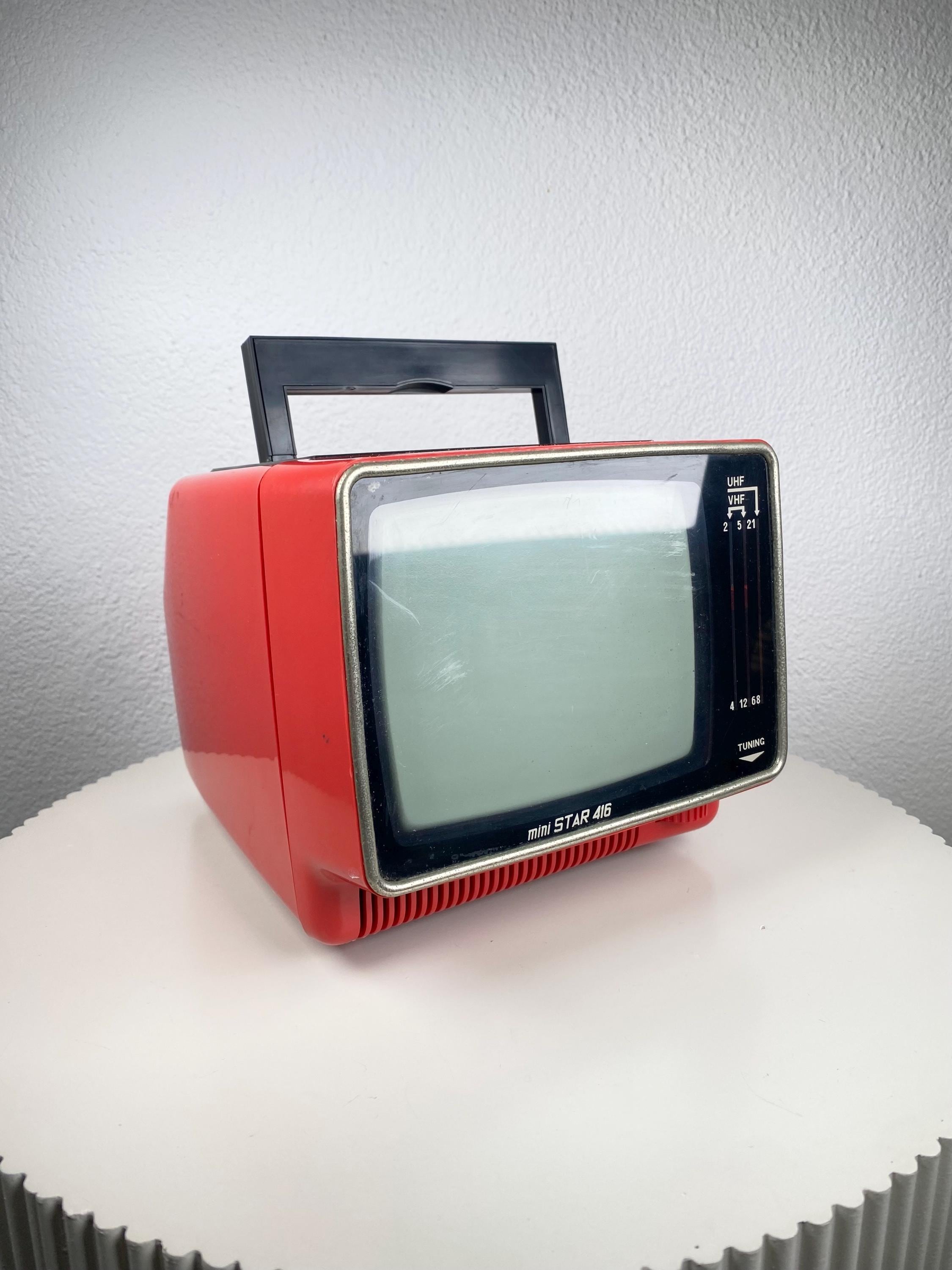 Vintage portable tv - Etsy 日本