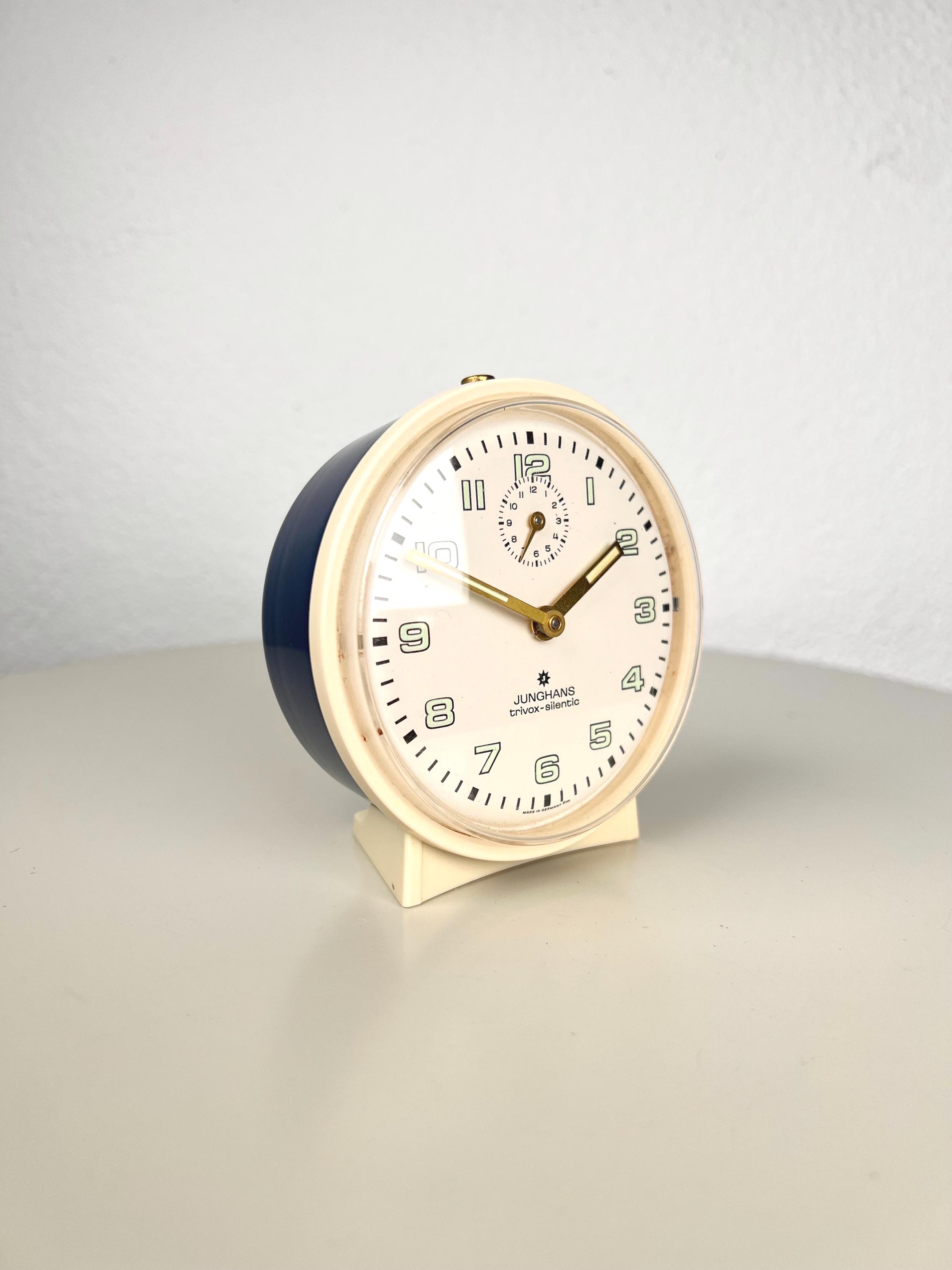 Junghans Trivox Silentic Clock - Etsy