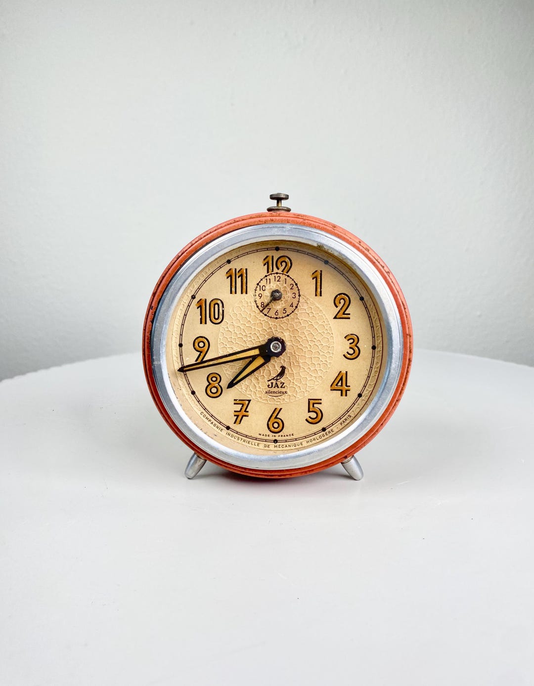 french-vintage-mechanical-alarm-clock-by-jaz-retro-antique-burnt-red