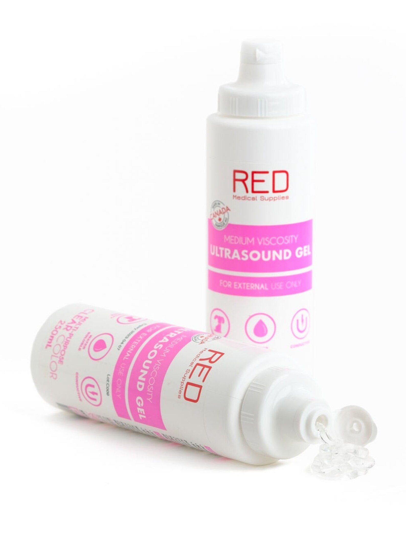 Clear Ultrasound Conductive Gel for Tens Treatments and ECG Etsy