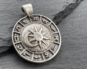 Collana Oroscopo Personalizzata Collana Zodiacale In Argento - Foto 7