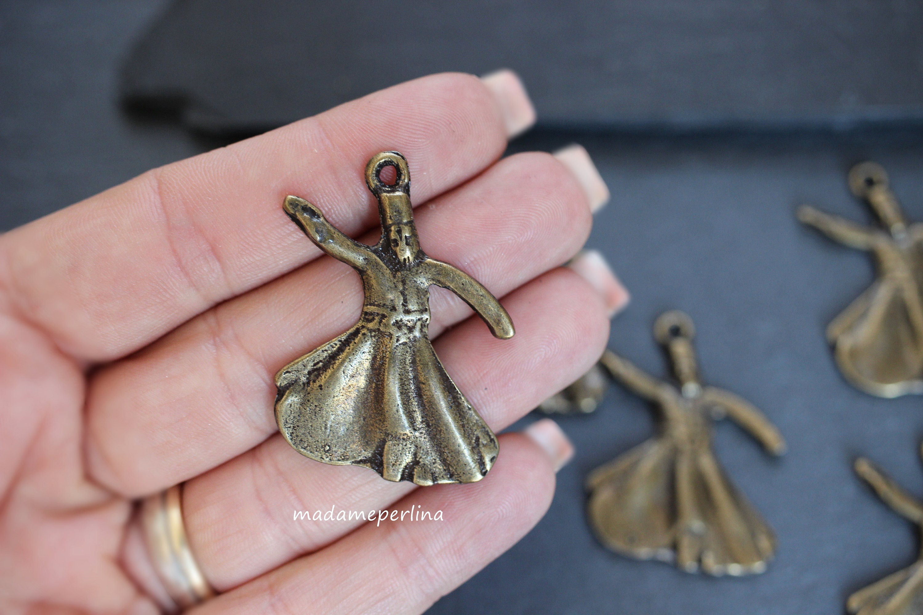 Gold Mevlana Pendant - Etsy