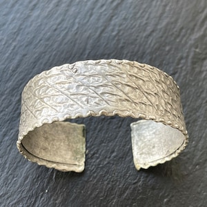 Cuff Bracelet Silver plated Layered simple unisex wide band adjustable Turkish jewelry BLZ99D