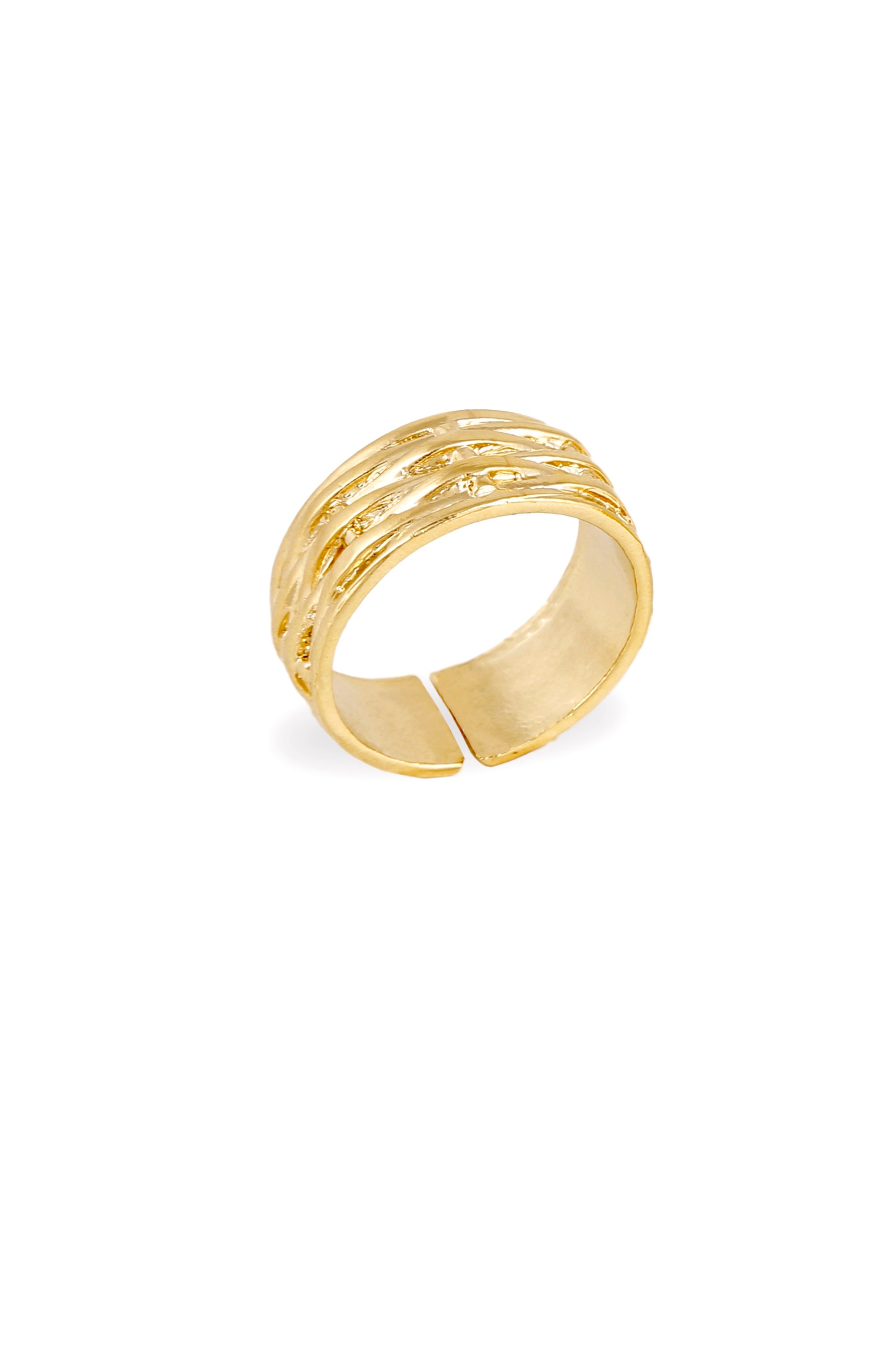 Band Ring Gold Plated Unisex Adjustable Turkish Top Quality Band Ring Gold Plated Unisex Adjustable Turkish Top Quality