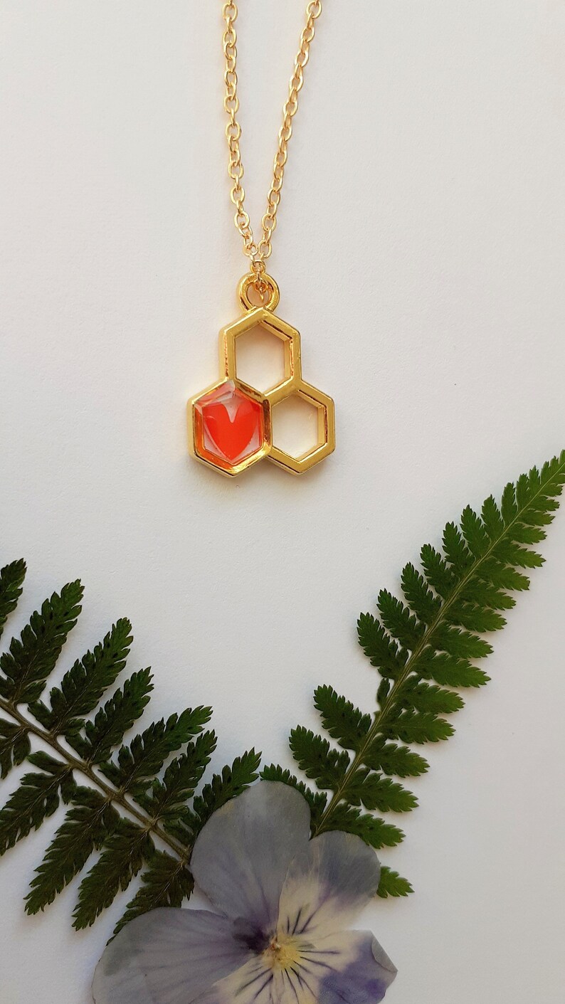 Cute Honeycombs Necklace