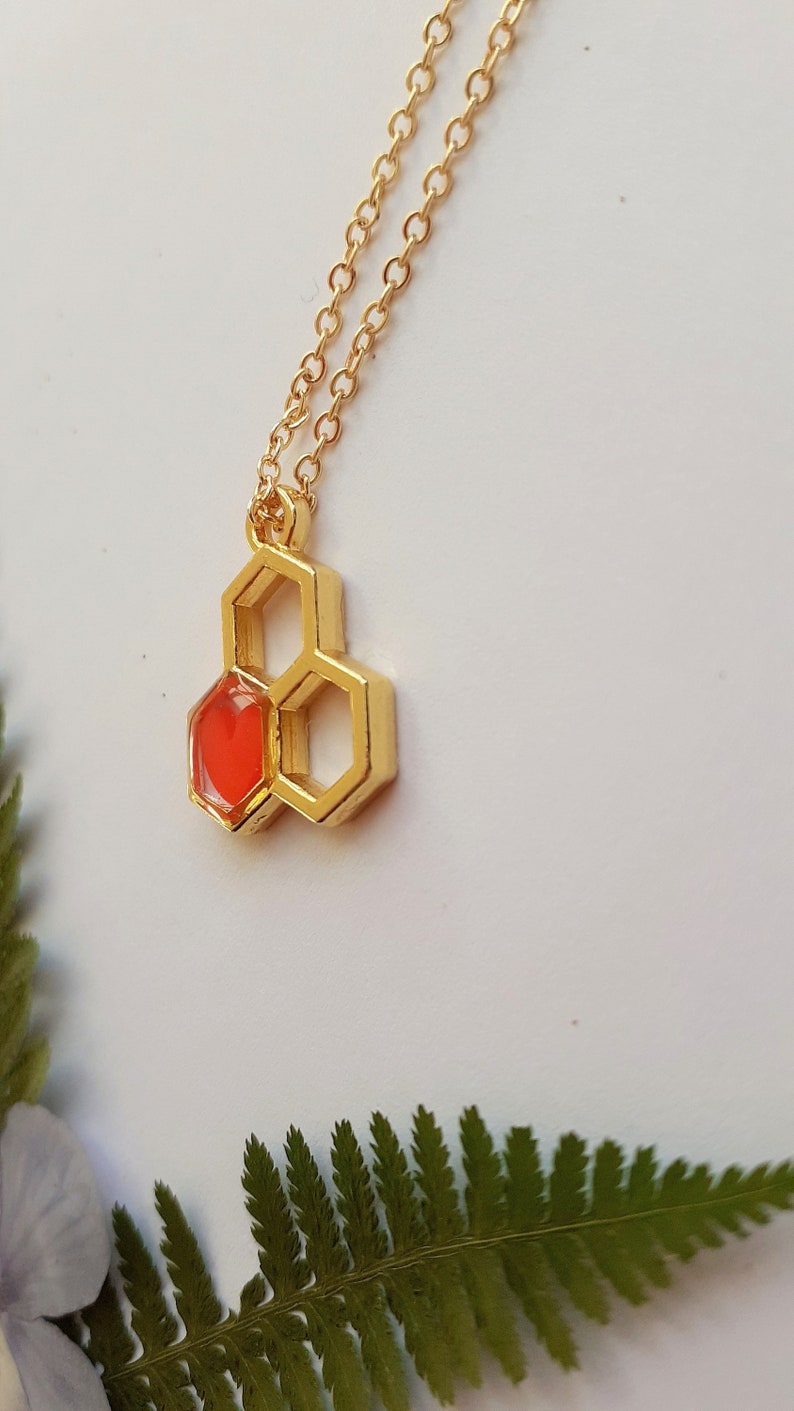 Cute Honeycombs Necklace