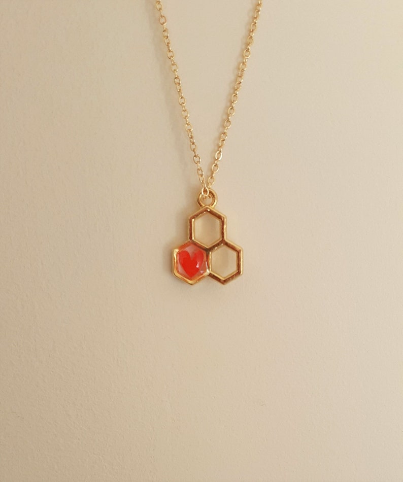 Cute Honeycombs Necklace