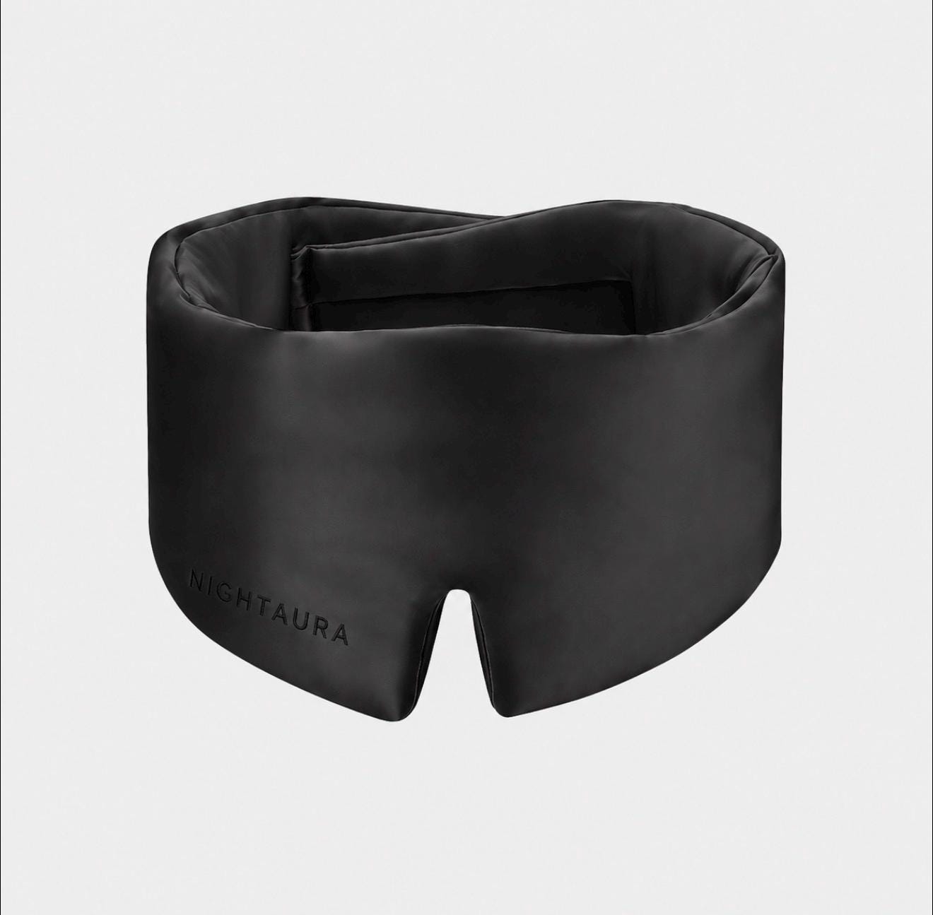 Luxury Silk Sleep Mask for Women & Men Real Mulberry Silk Eye Mask Nighttime Beauty Sleep Black