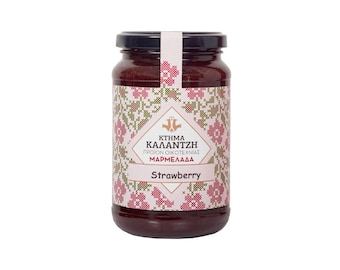 Handmade strawberry marmalade, Greek strawberry marmalade, Fresh strawberry jam, Fruits Marmalade, Homemade strawberry jam, farmhouse