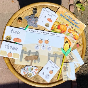 Build A Pumpkin Patch {Addition Activity}