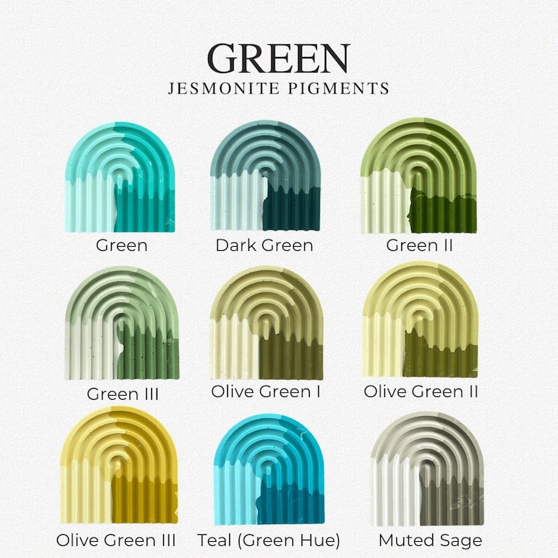 Jesmonite Pigment | Aqua Resin Pigments | 10ml | Handmixed image 9