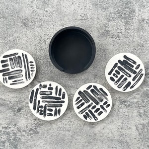 Jesmonite Coasters | Terrazzo Coasters | Living Room Decor | Home Accents | Coasters | Handmade