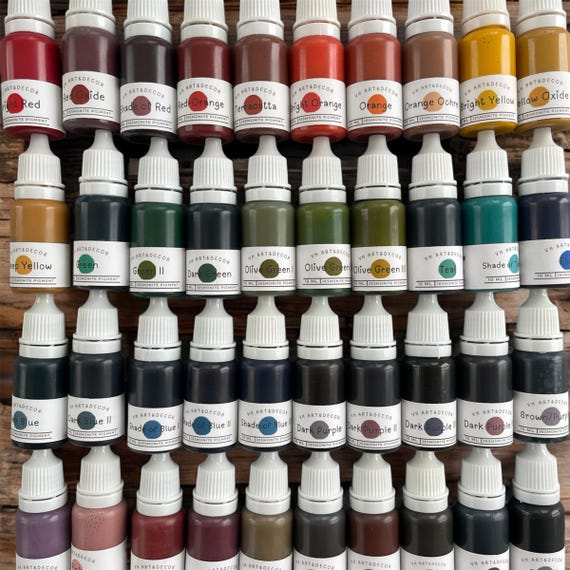Jesmonite Pigment | Aqua Resin Pigments | 10ml | Handmixed